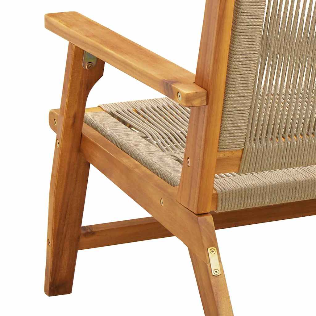 Arredamento da Giardino 2 pcs Beige 78 x 67 x 73cm