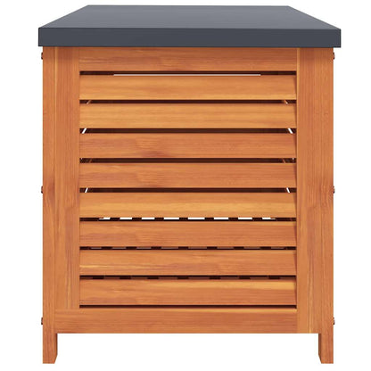 Contenitore da Giardino 90x48x55 cm Legno Massello di Eucalipto - homemem39