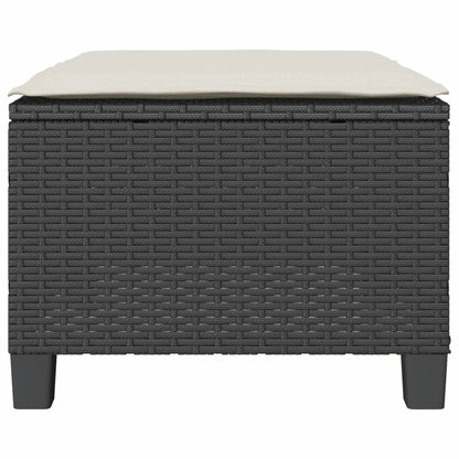 Set da Bistrò 3 pz con Cuscini Nero in Polyrattan | homemem39