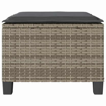 Set da Bistrò 3 pz con Cuscini Grigio in Polyrattan | homemem39