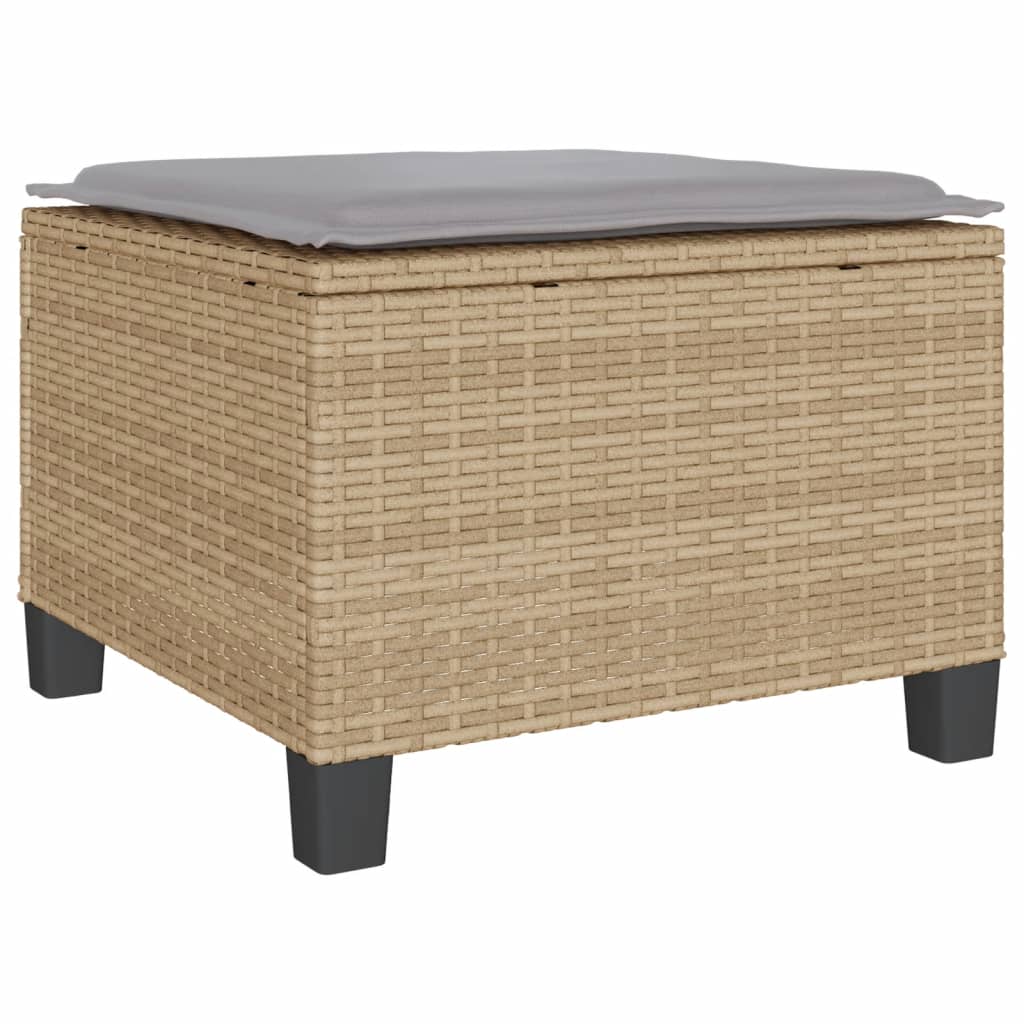 Set da Bistrò 3 pz con Cuscini Beige in Polyrattan | homemem39