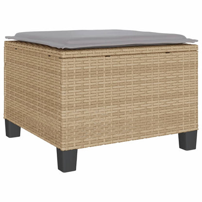 Set da Bistrò 3 pz con Cuscini Beige in Polyrattan | homemem39