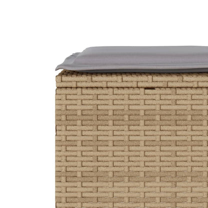 Set da Bistrò 3 pz con Cuscini Beige in Polyrattan | homemem39