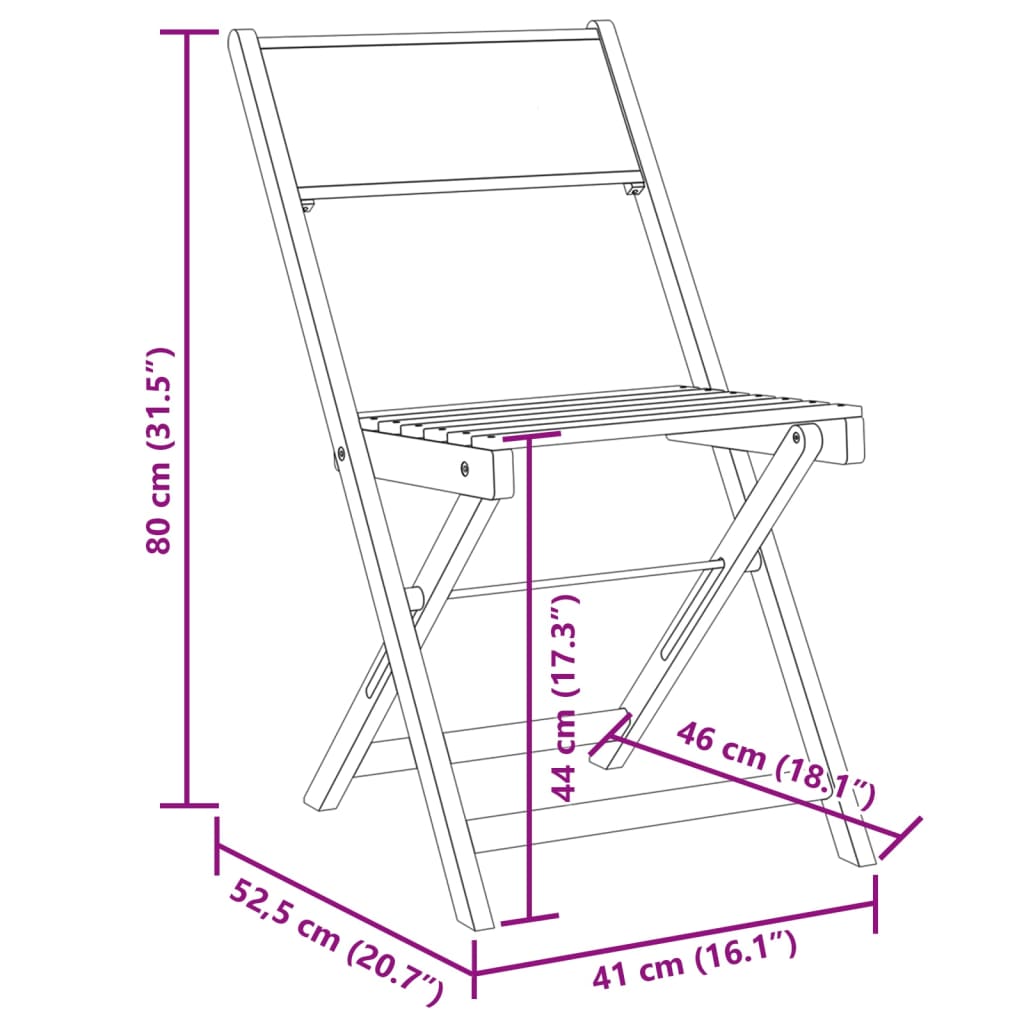 Sedie Bistrò 2pz Bianco Crema Legno Massello Acacia e Tessuto | homemem39