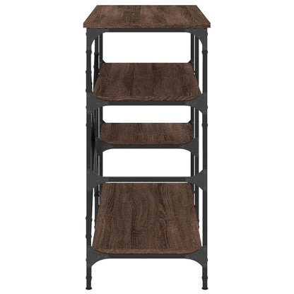 Mobile Cucina Rovere Marrone 90x40x84 cm Multistrato e Metallo - homemem39