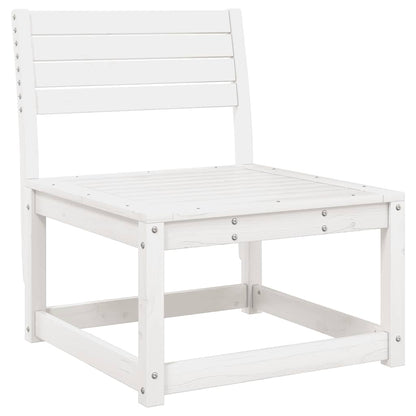 Set Salotto da Giardino 8 pz in Legno Massello di Pino Bianco | homemem39
