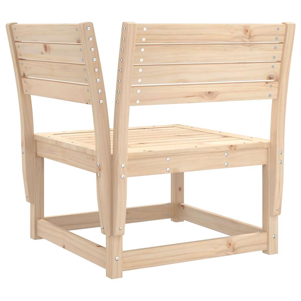 Set Divani da Giardino 3 pz in Legno Massello di Pino | homemem39
