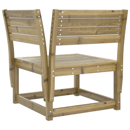 Set Divani da Giardino 3 pz in Legno Impregnato di Pino | homemem39