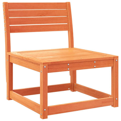 Set Divani da Giardino 6 pz Marrone Cera Legno Massello Pino | homemem39