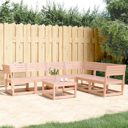 Set Divani da Giardino 6 pz in Legno Massello di Douglas - homemem39