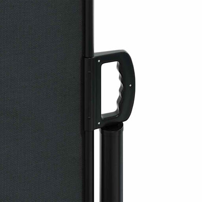 Tenda da Sole Laterale Retrattile Nera 100x300 cm | homemem39