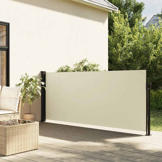 Tenda da Sole Laterale Retrattile Crema 100x300 cm | homemem39