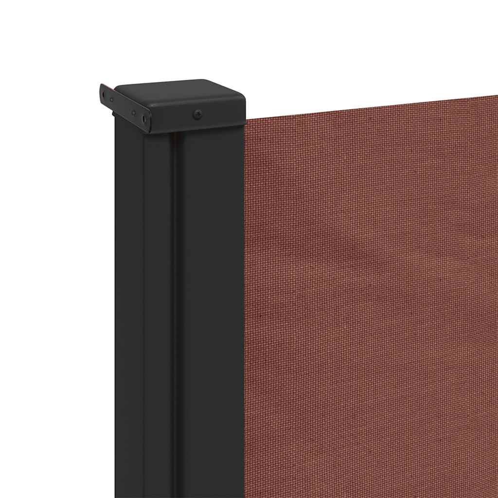 Tenda da Sole Laterale Retrattile Marrone 100x300 cm | homemem39