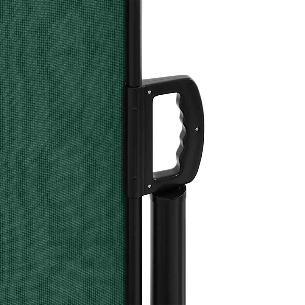 Tenda da Sole Laterale Retrattile Verde Scuro 100x300 cm | homemem39