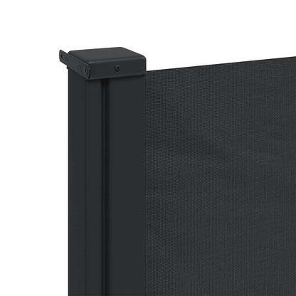 Tenda da Sole Laterale Retrattile Nera 117x300 cm | homemem39