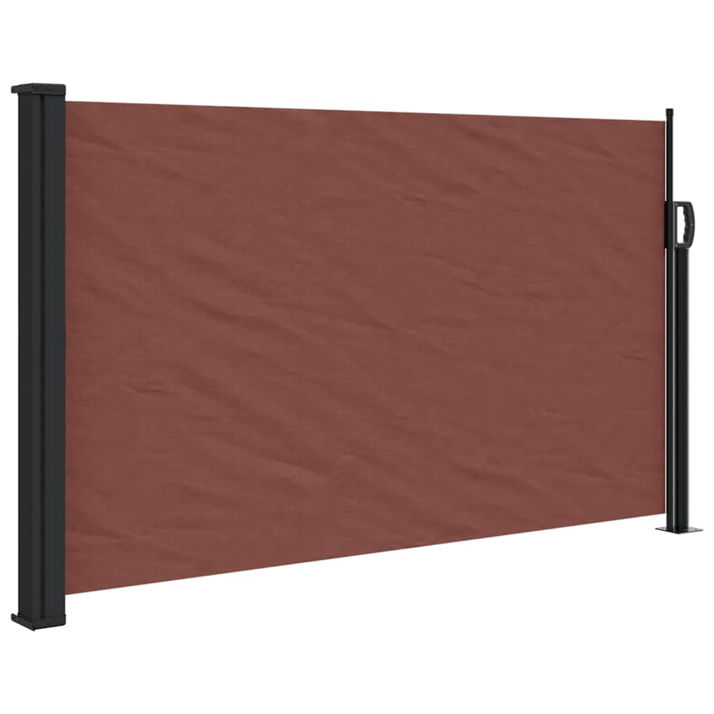 Tenda da Sole Laterale Retrattile Marrone 117x300 cm | homemem39