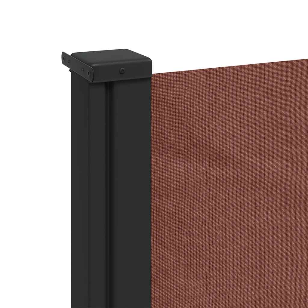 Tenda da Sole Laterale Retrattile Marrone 117x300 cm | homemem39