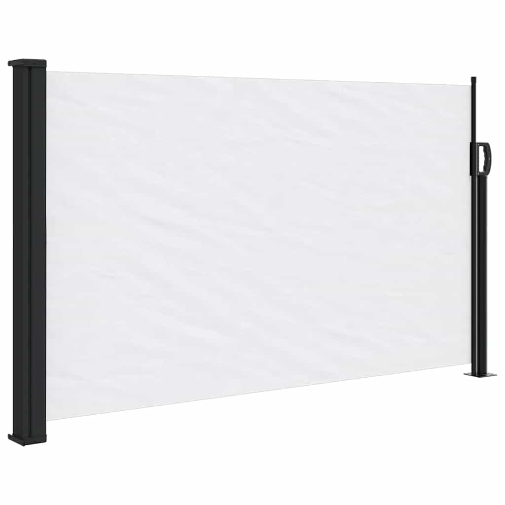 Tenda da Sole Laterale Retrattile Bianco 117x300 cm | homemem39
