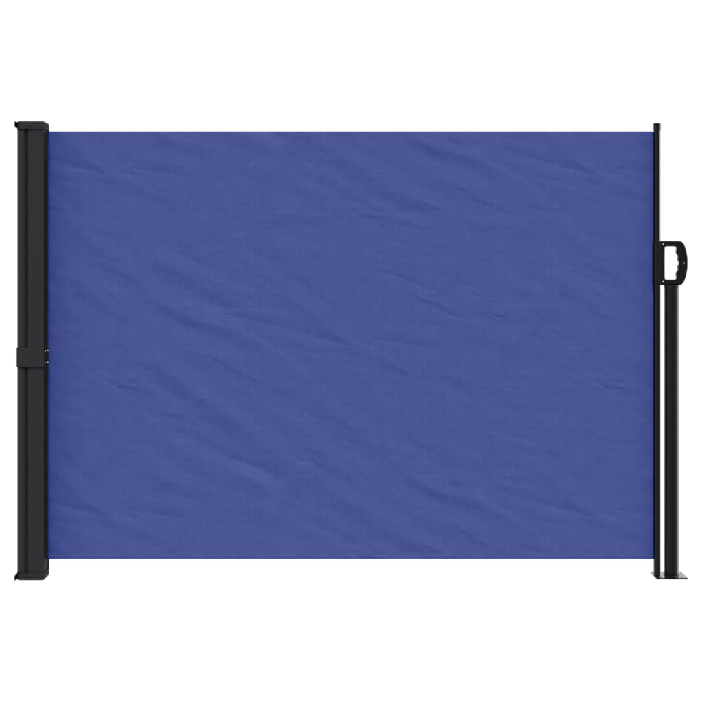 Tenda da Sole Laterale Retrattile Blu 140x300 cm - homemem39
