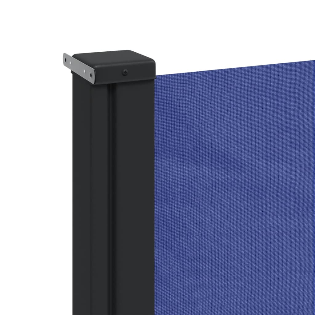 Tenda da Sole Laterale Retrattile Blu 140x300 cm | homemem39