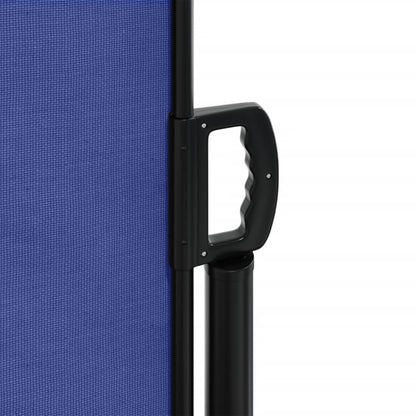 Tenda da Sole Laterale Retrattile Blu 140x300 cm - homemem39
