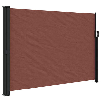 Tenda da Sole Laterale Retrattile Marrone 140x300 cm