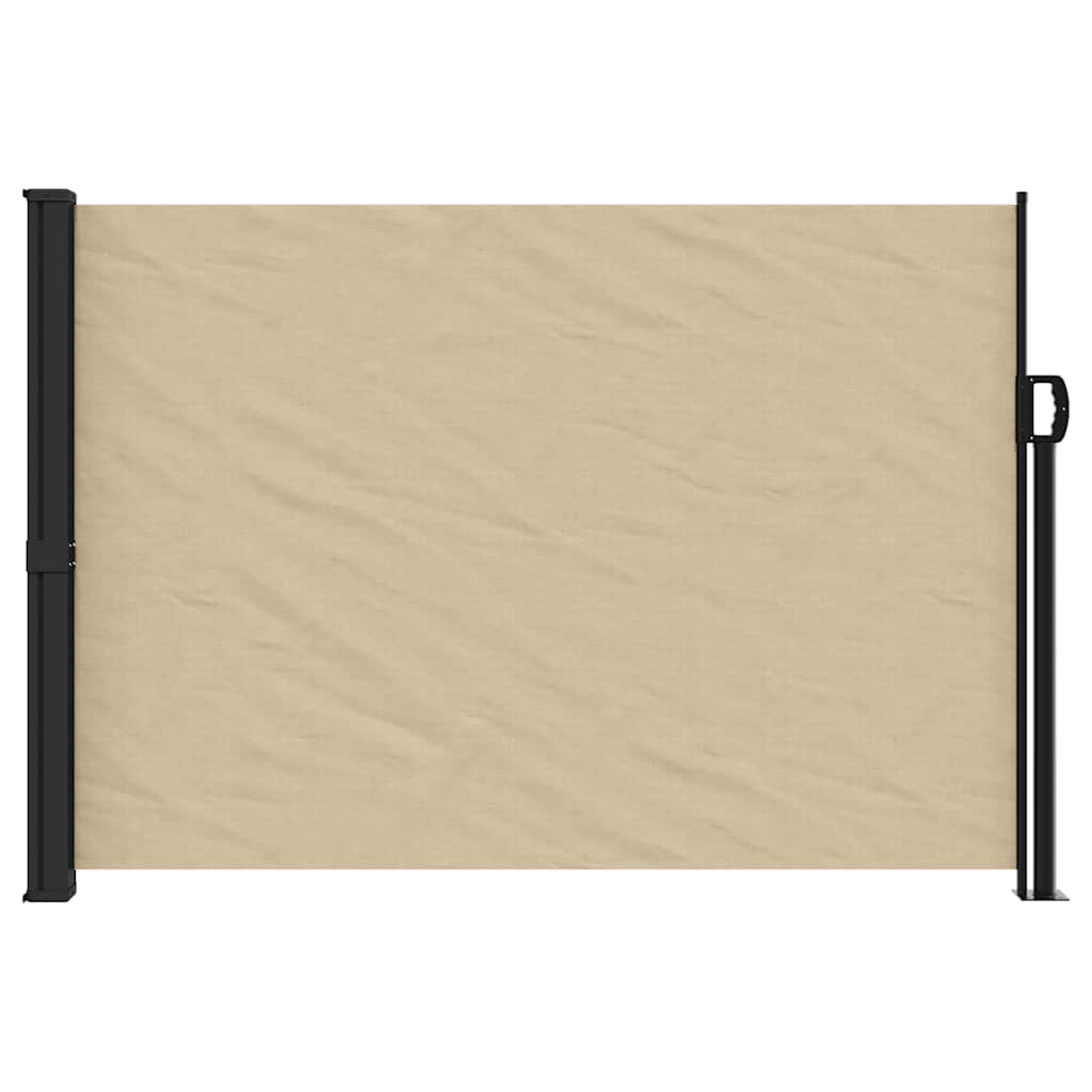 Tenda da Sole Laterale Retrattile Beige 140x300 cm | homemem39