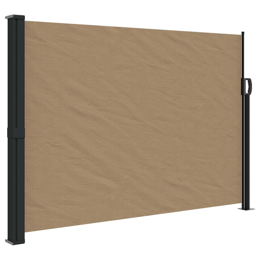 Tenda da Sole Laterale Retrattile Tortora 140x300 cm | homemem39