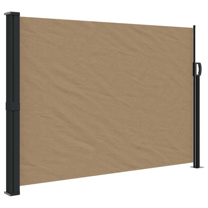 Tenda da Sole Laterale Retrattile Tortora 140x300 cm | homemem39