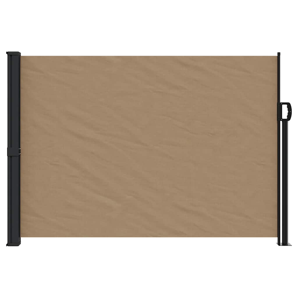 Tenda da Sole Laterale Retrattile Tortora 140x300 cm | homemem39