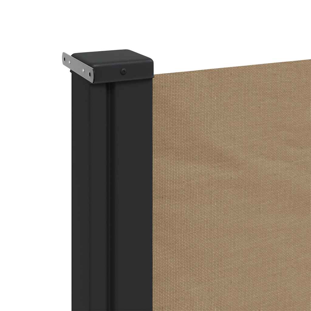Tenda da Sole Laterale Retrattile Tortora 140x300 cm | homemem39