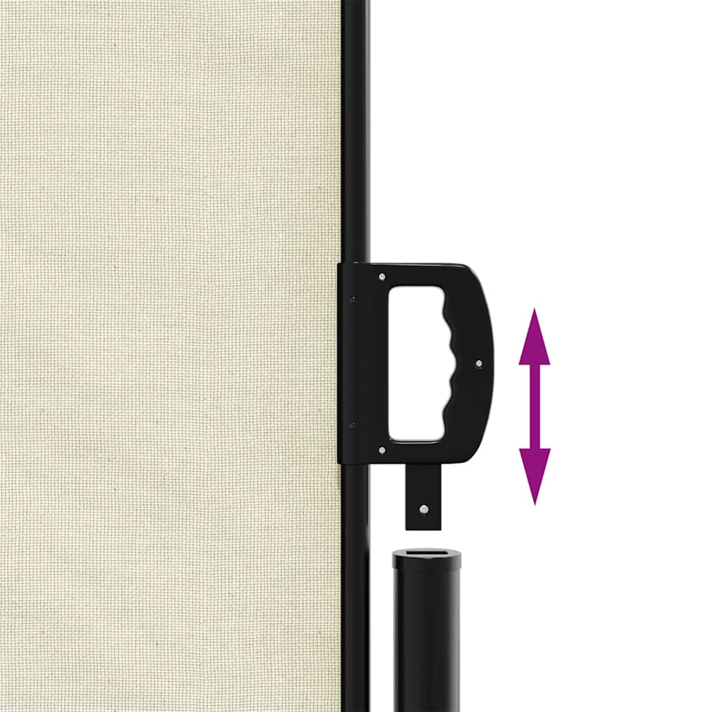 Tenda da Sole Laterale Retrattile Crema 160x300 cm | homemem39