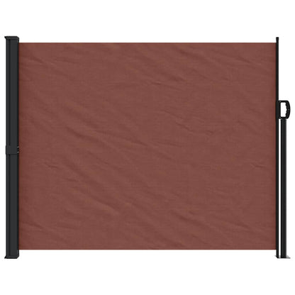Tenda da Sole Laterale Retrattile Marrone 160x300 cm