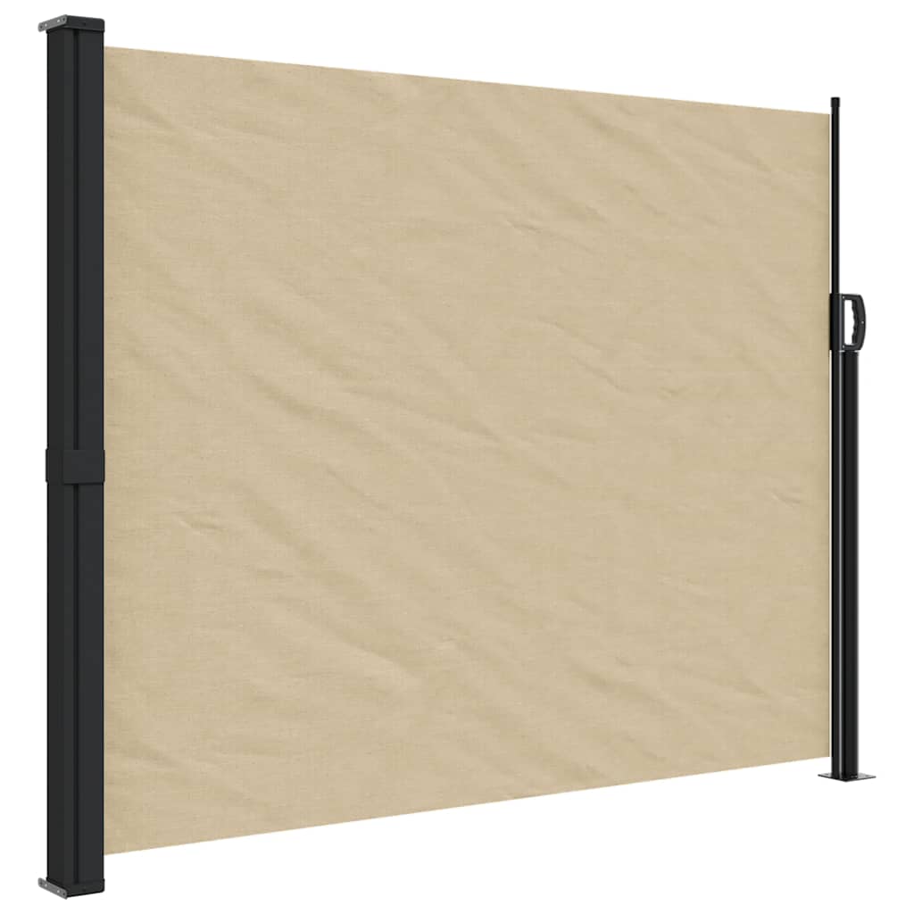 Tenda da Sole Laterale Retrattile Beige 160x300 cm | homemem39