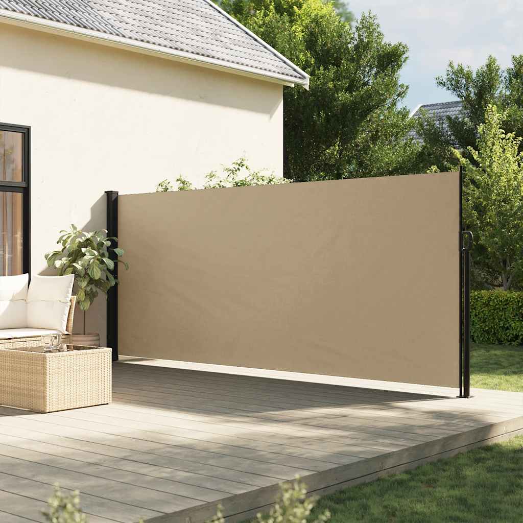 Tenda da Sole Laterale Retrattile Beige 160x300 cm | homemem39