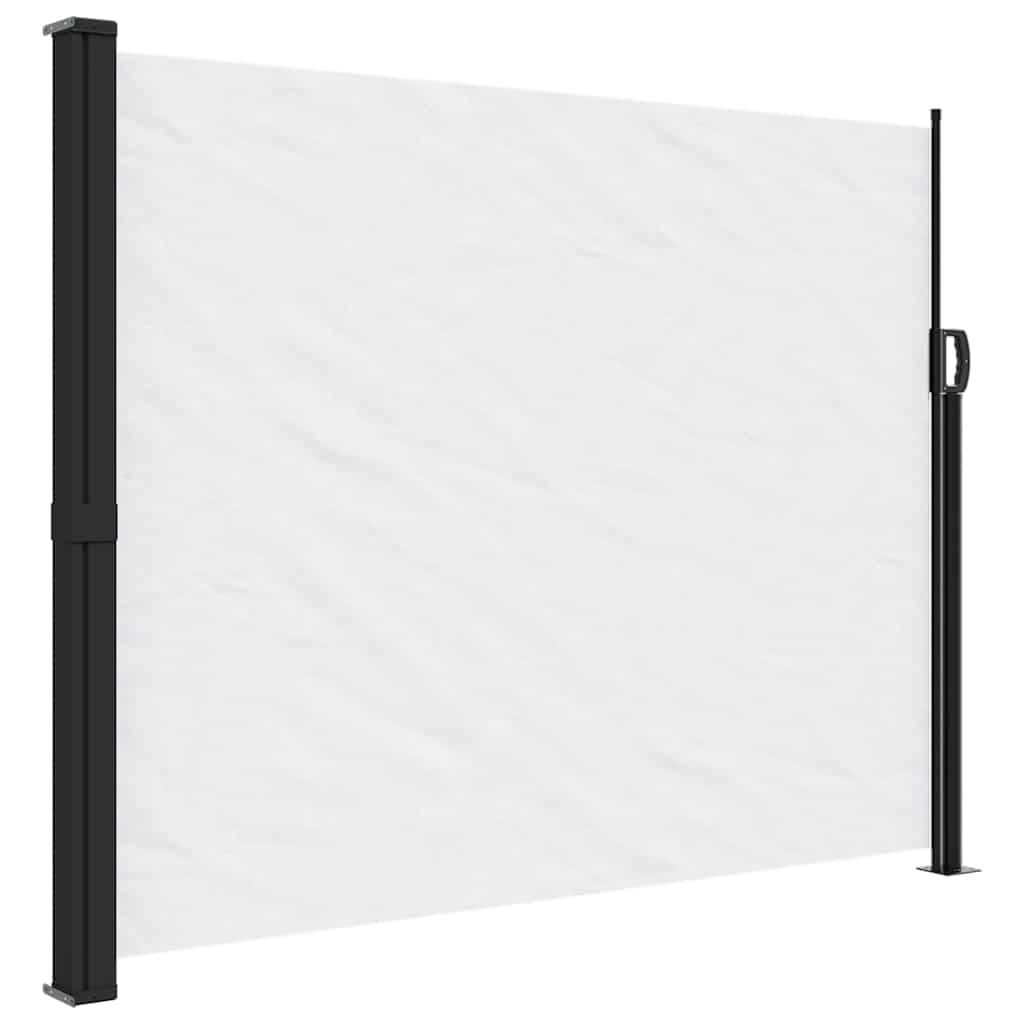 Tenda da Sole Laterale Retrattile Bianco 160x300 cm | homemem39