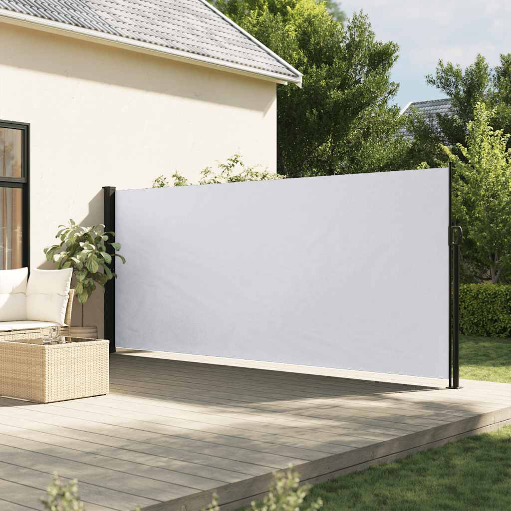 Tenda da Sole Laterale Retrattile Bianco 160x300 cm | homemem39