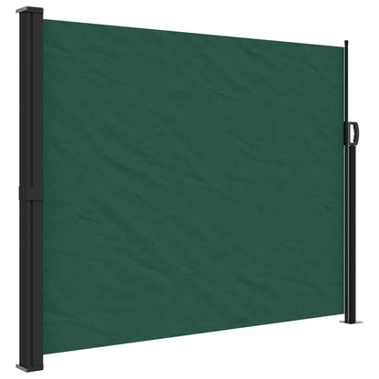 Tenda da Sole Laterale Retrattile Verde Scuro 160x300 cm | homemem39