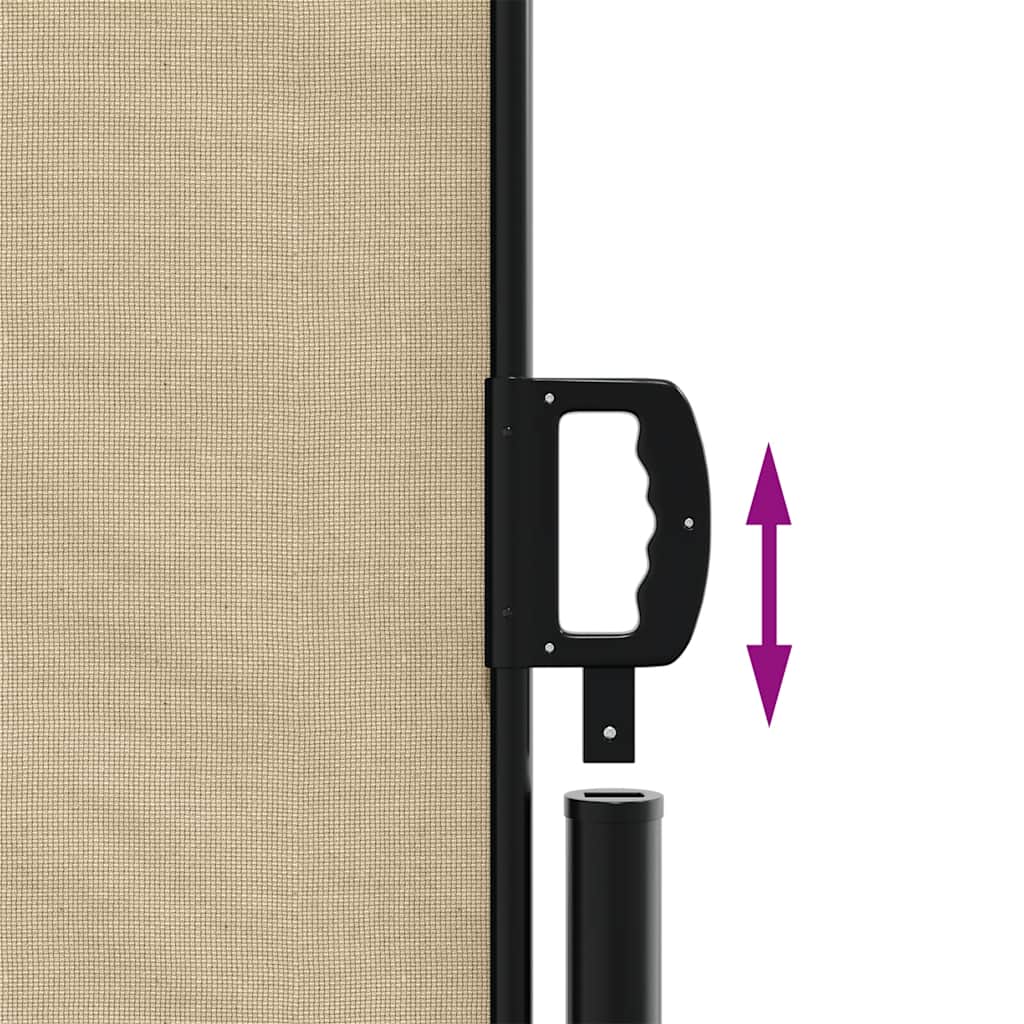 Tenda Laterale Retrattile Beige 170x300 cm | homemem39
