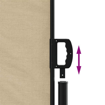 Tenda Laterale Retrattile Beige 170x300 cm | homemem39