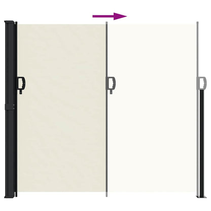 Tenda da Sole Laterale Retrattile Crema 180x300 cm | homemem39