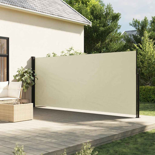 Tenda da Sole Laterale Retrattile Crema 180x300 cm | homemem39