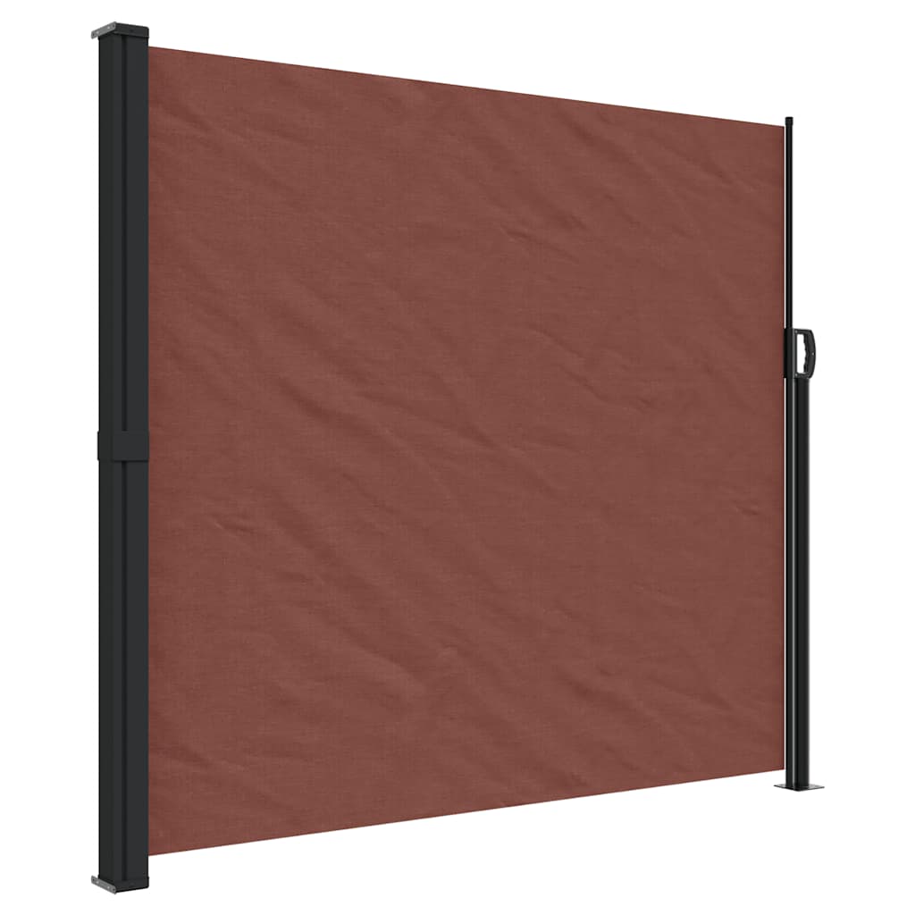 Tenda da Sole Laterale Retrattile Marrone 180x300 cm | homemem39