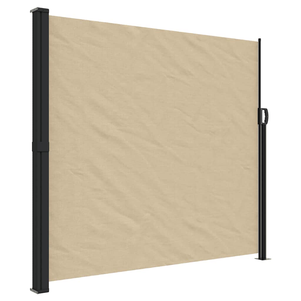 Tenda da Sole Laterale Retrattile Beige 180x300 cm | homemem39