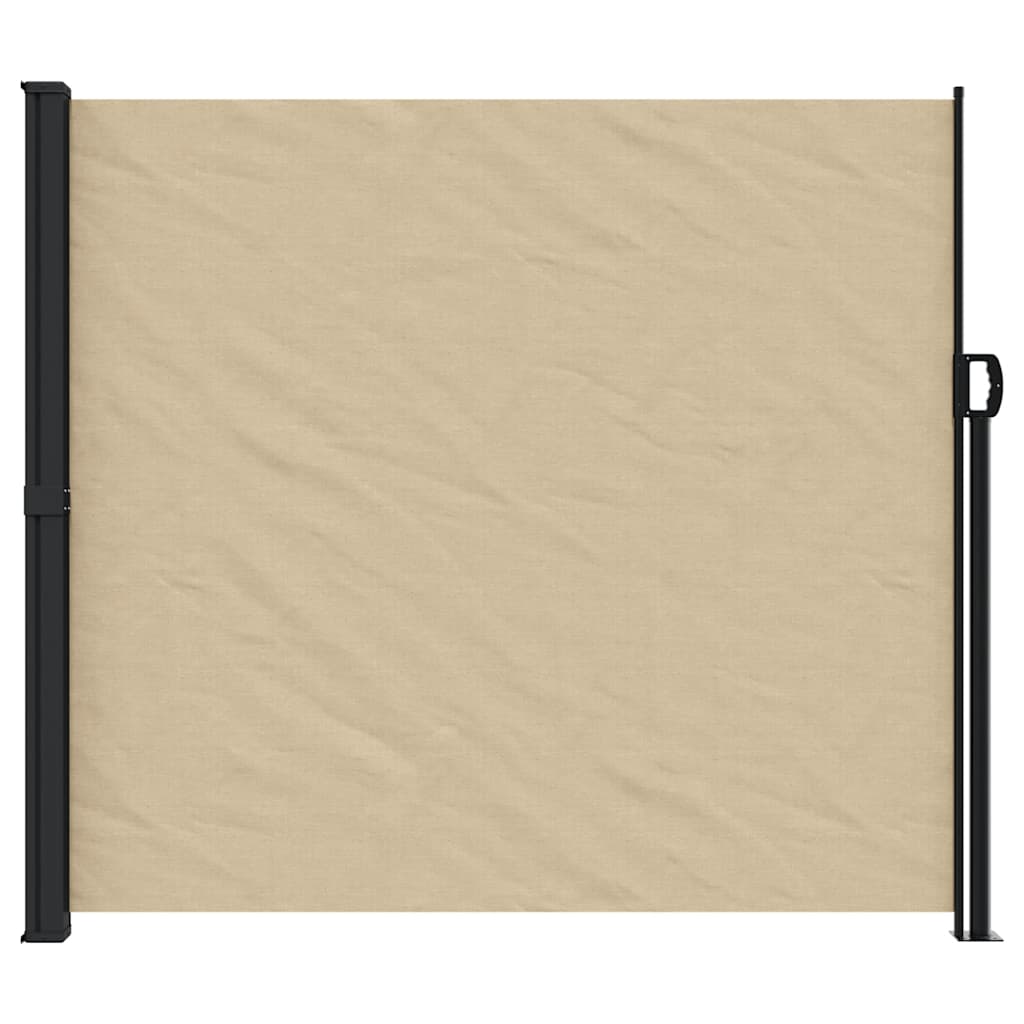 Tenda da Sole Laterale Retrattile Beige 180x300 cm | homemem39