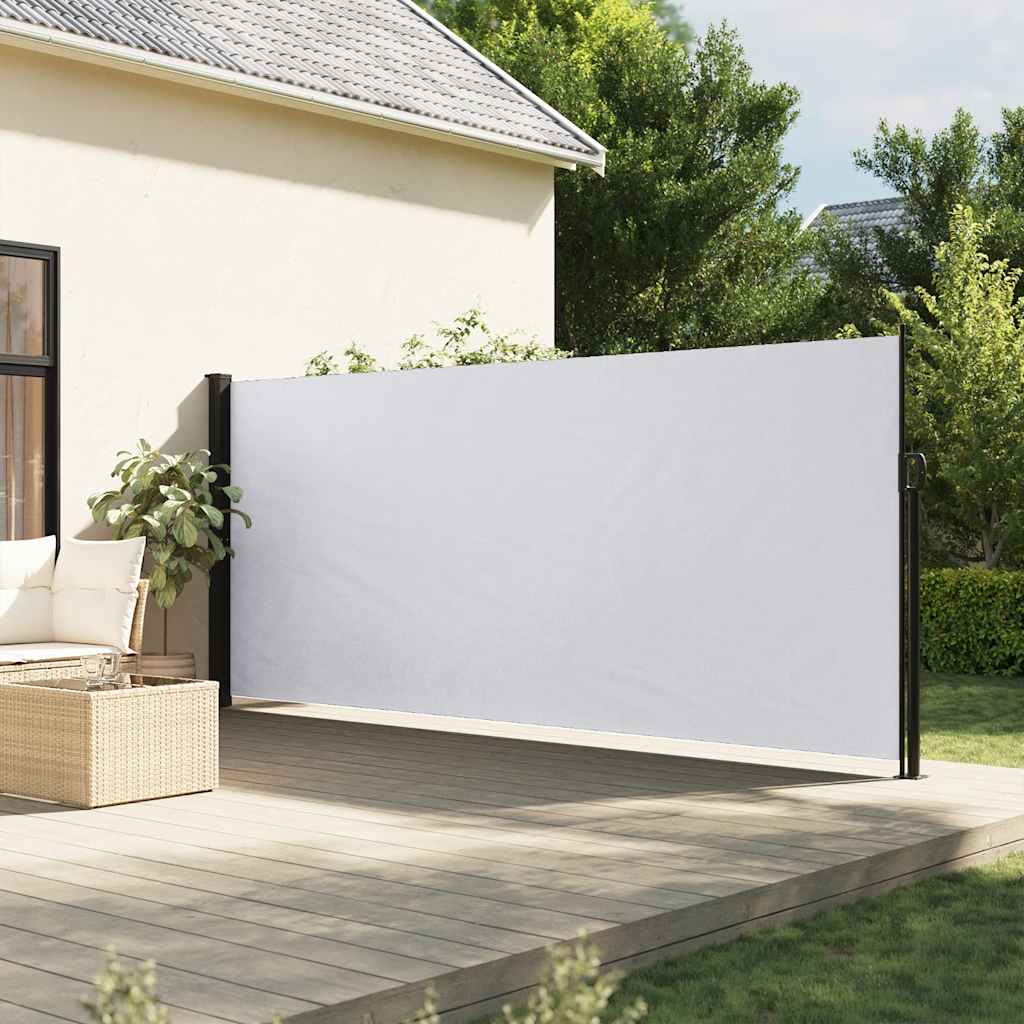 Tenda da Sole Laterale Retrattile Bianco 180x300 cm | homemem39