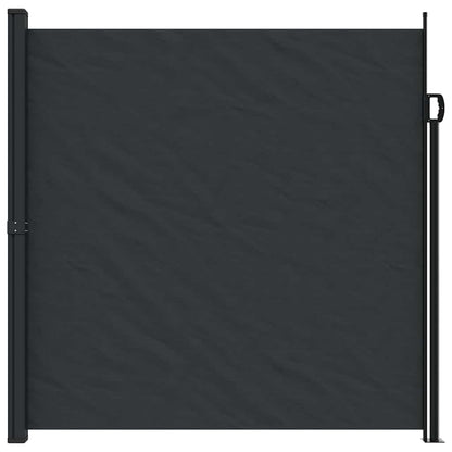 Tenda da Sole Laterale Retrattile Nera 200x300 cm | homemem39