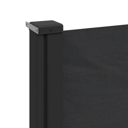 Tenda da Sole Laterale Retrattile Nera 200x300 cm | homemem39