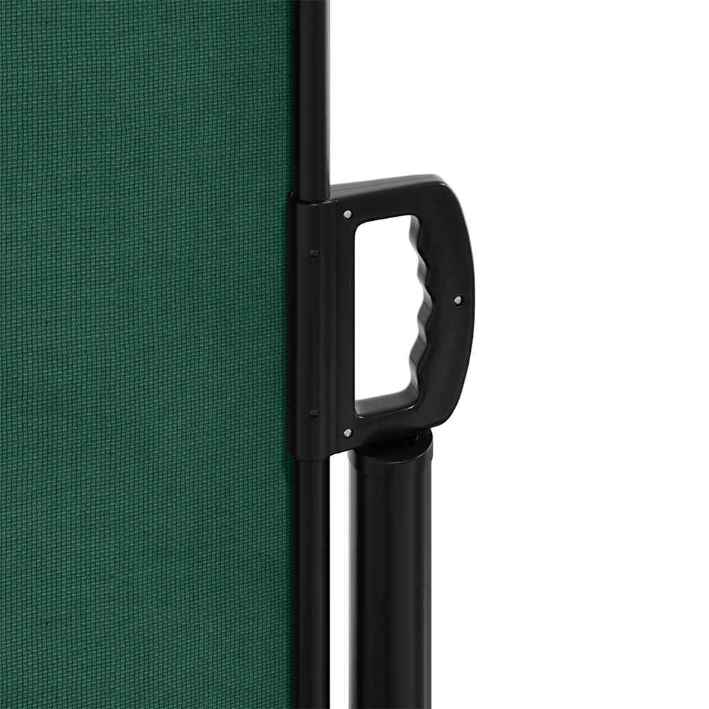 Tenda da Sole Laterale Retrattile Verde Scuro 200x300 cm | homemem39