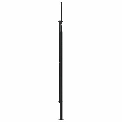 Tenda da sole laterale retrattile antracite 200x300 cm | homemem39